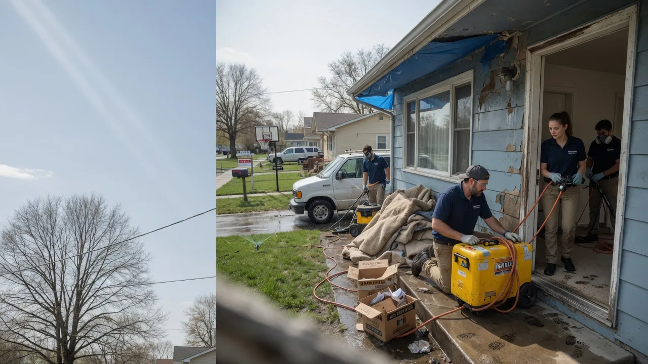 Basement Flood Cleanup in Oldtown, MD near me